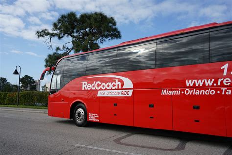 red coach bus routes.